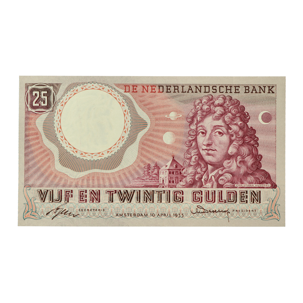 25 gulden Huijgens Nederland 1955
