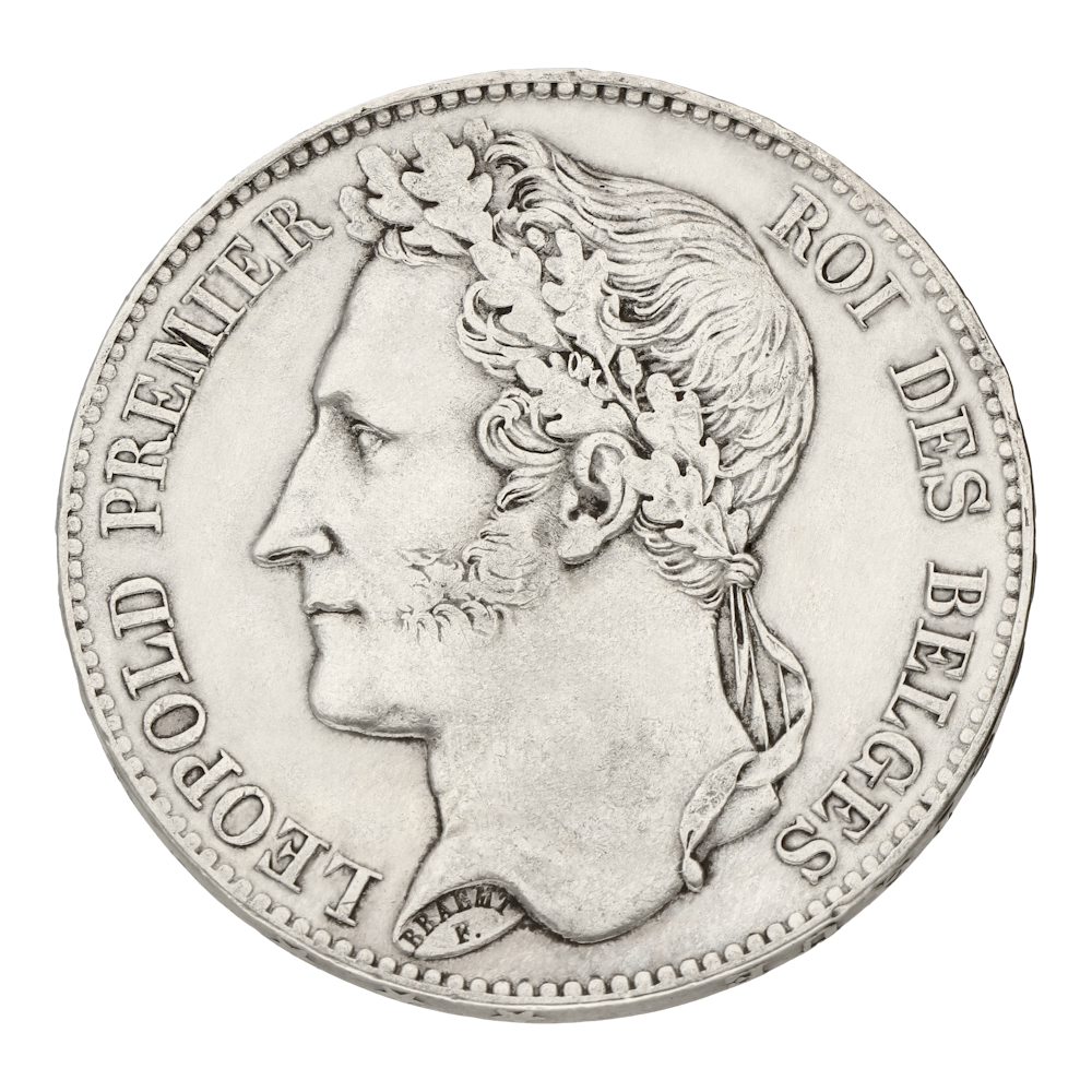 5 francs Leopold I 1832-1849