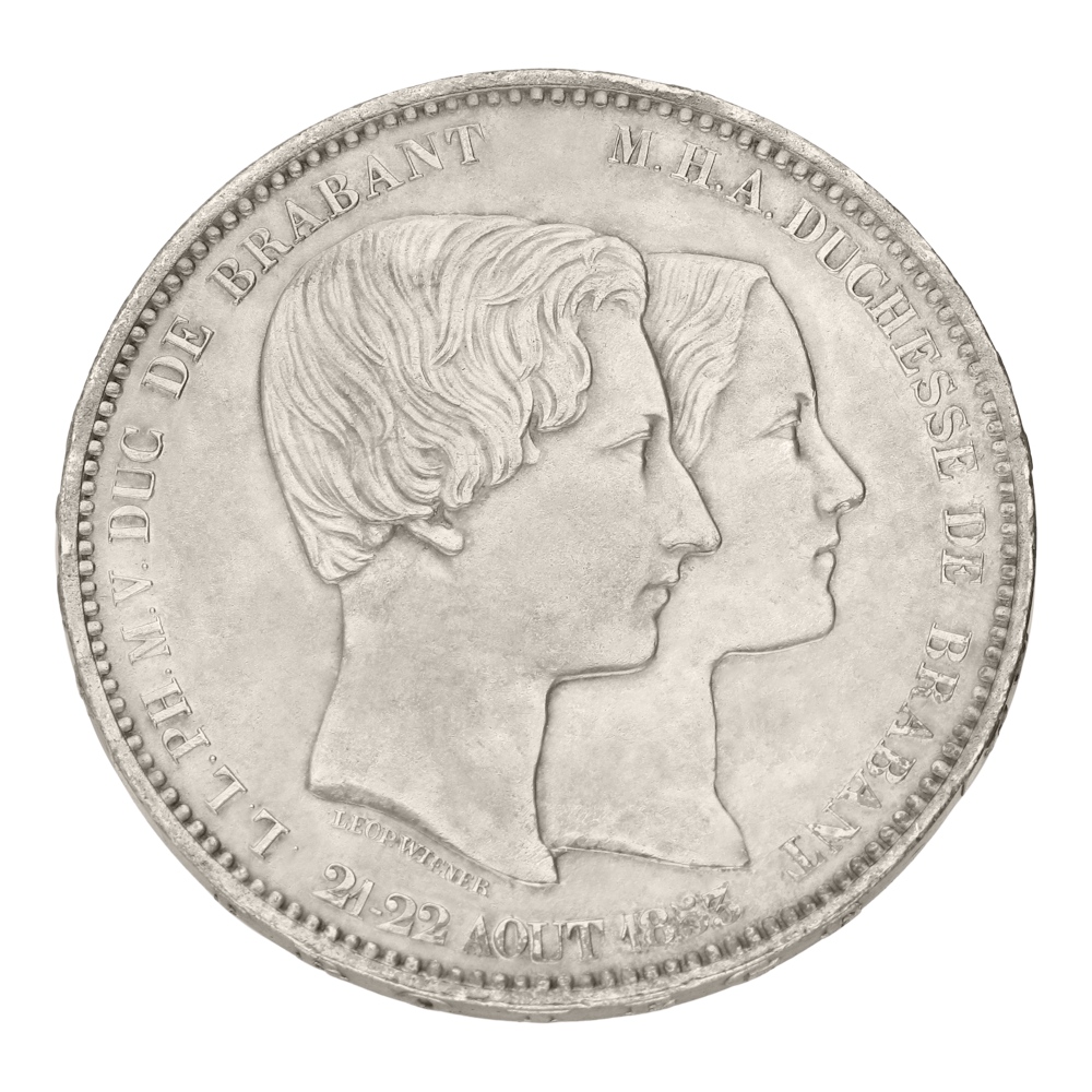 5 francs Leopold I Marriage of the Duke