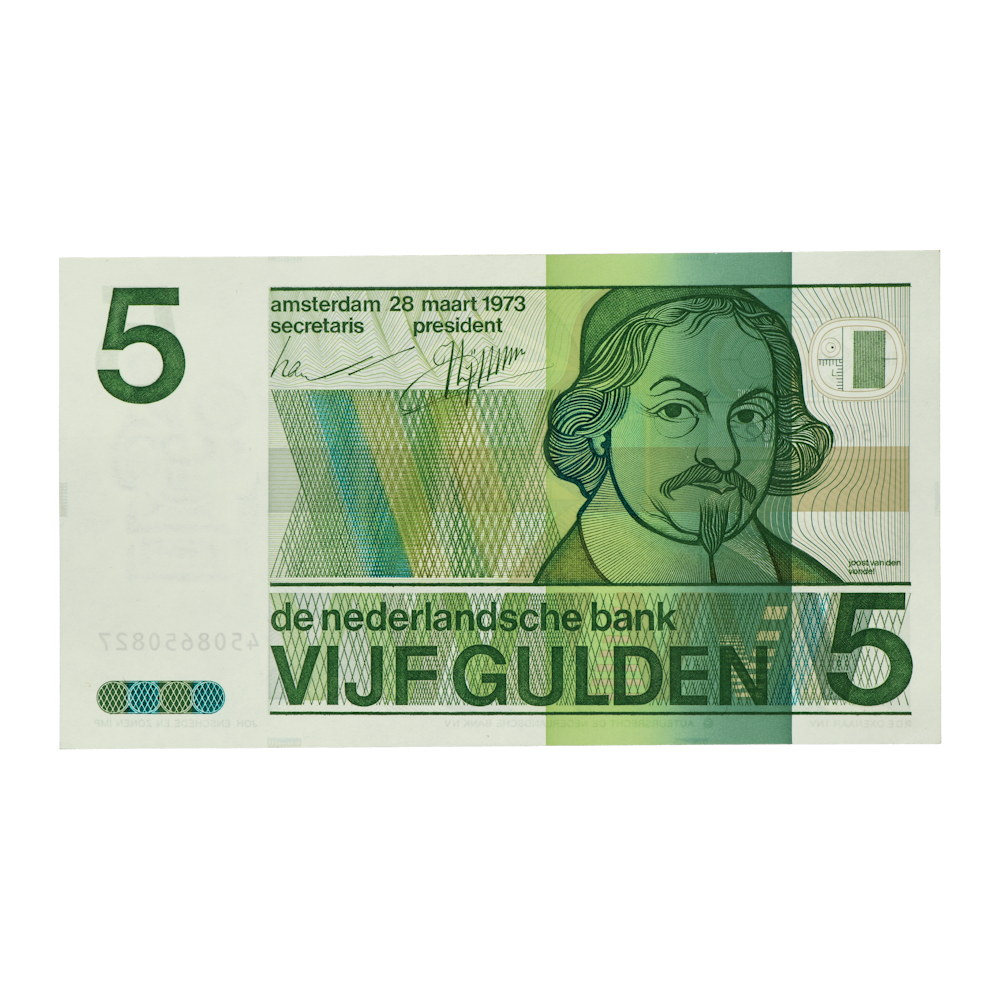 5 gulden Vondel Nederland 1973