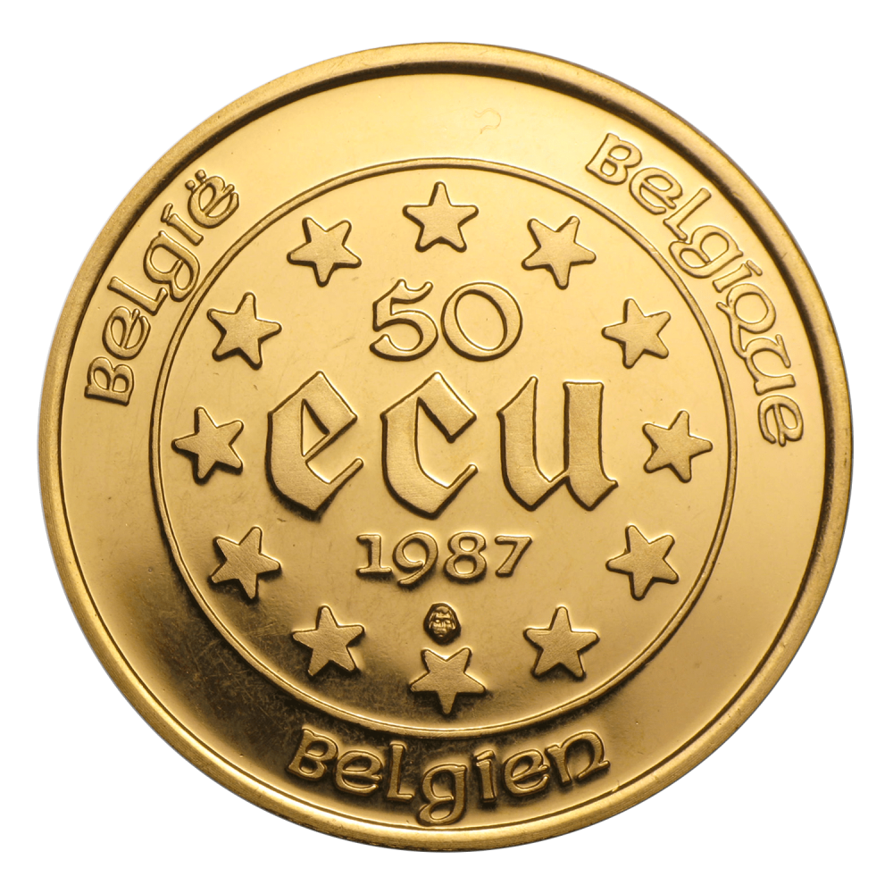 50 ECU Belgique diverses années