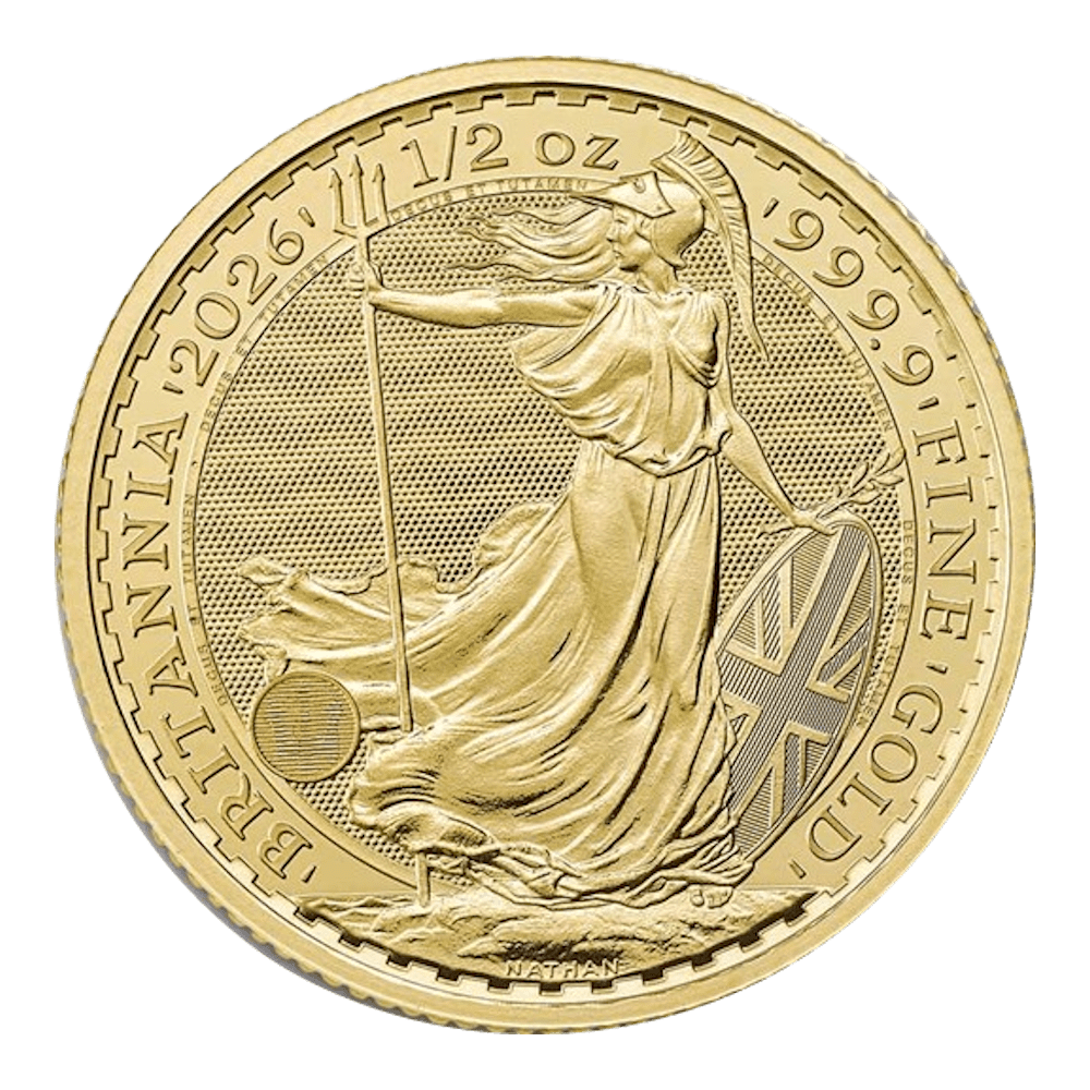 Brittannia 1/2oz or 2026