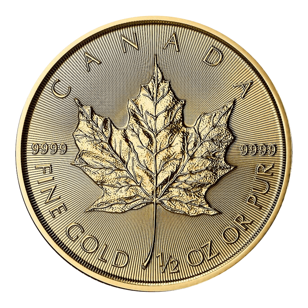 Feuille d'Érable 1/2 OZ or 2026