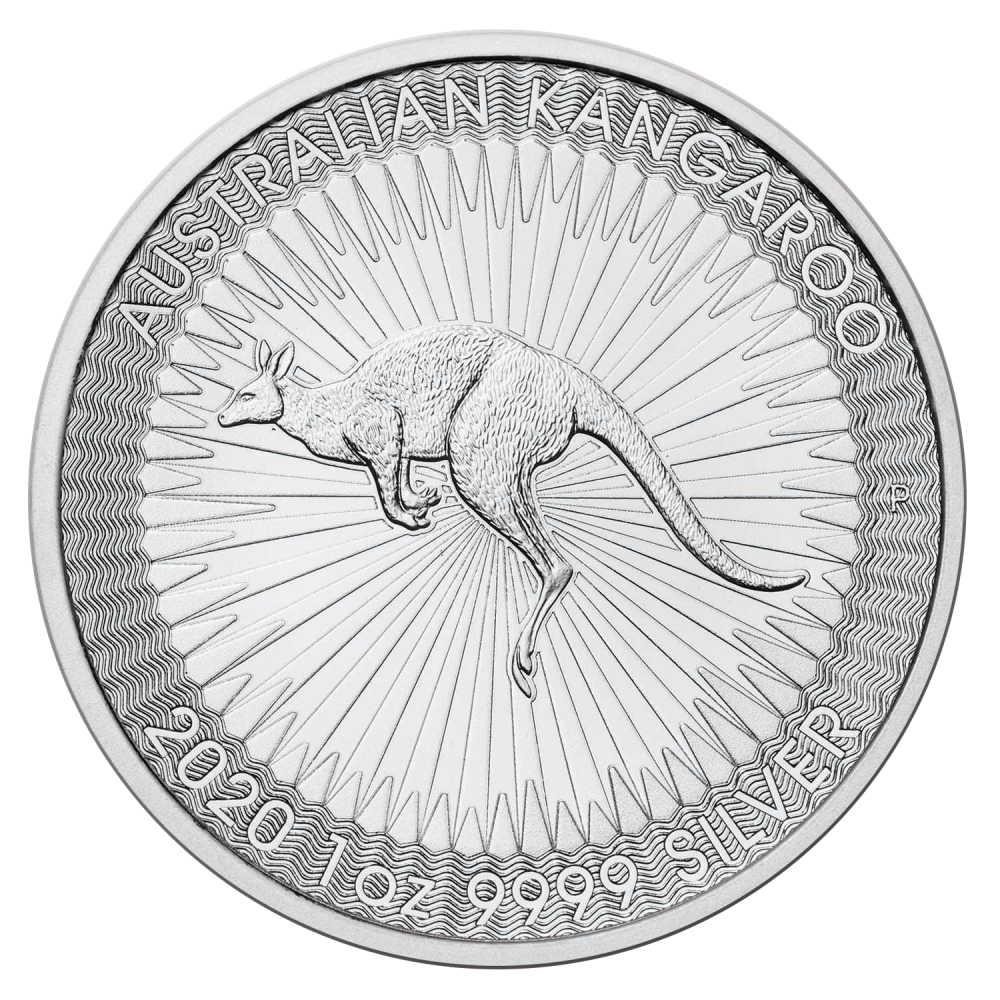 Kangourou 1 OZ argent diverses années