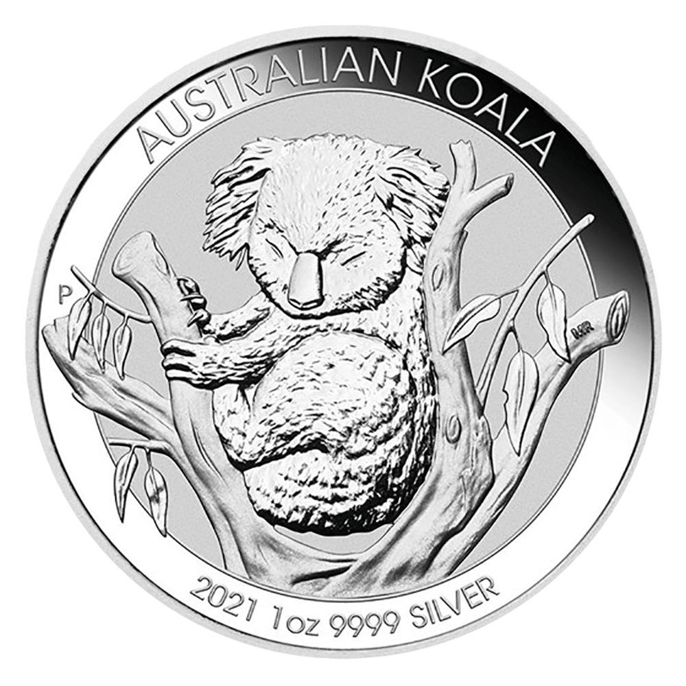 Koala 1 OZ argent diverses années