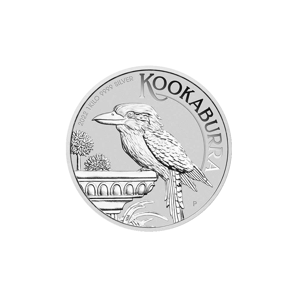 Kookaburra 1 kilo argent diverses années