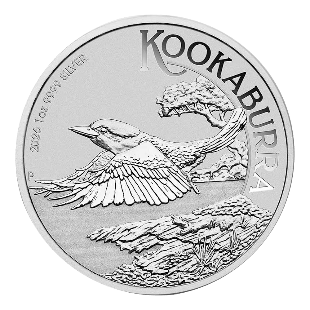 Kookaburra 1 OZ argent 2026