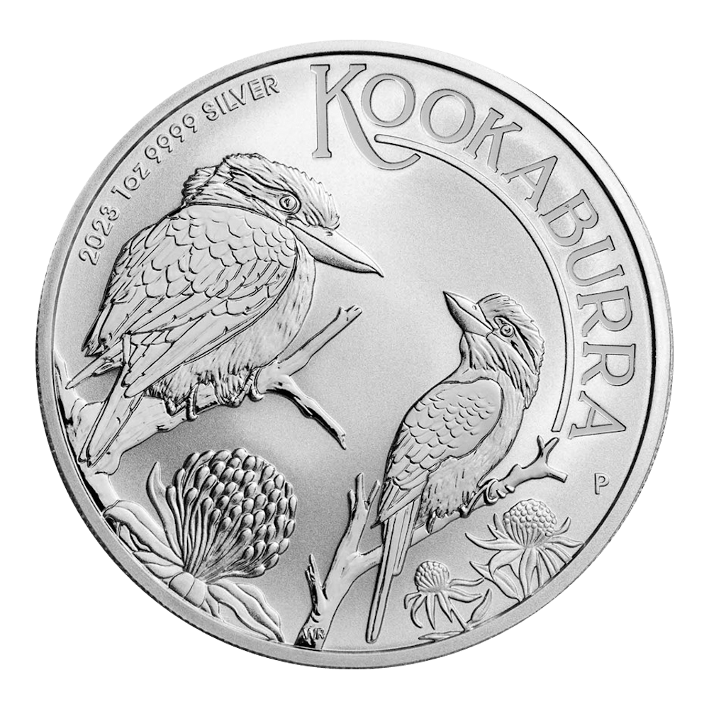 Kookaburra 1 OZ argent diverses années