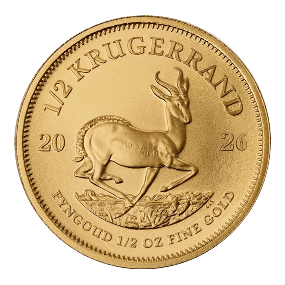 Krugerrand 1/2 OZ or 2026