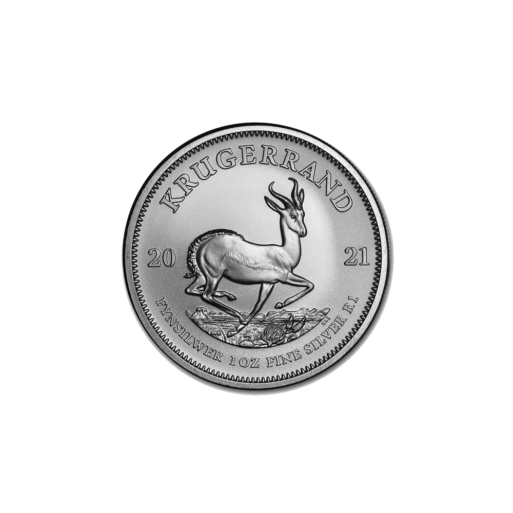Krugerrand 1 OZ argent diverses années
