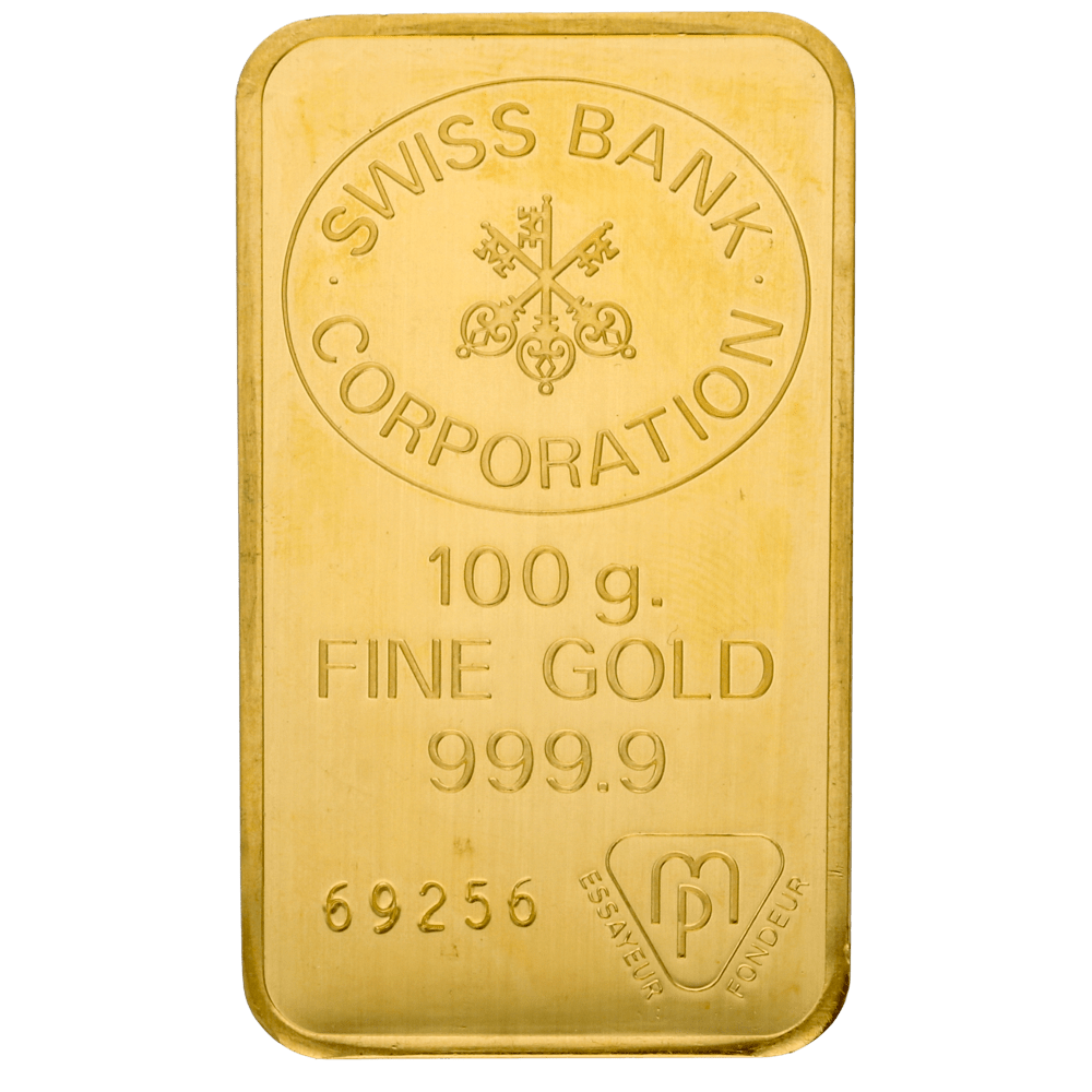 Lingot divers producteurs 100gr or