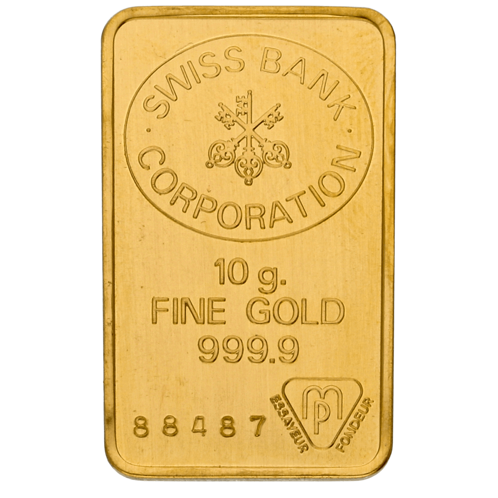 Lingot divers producteurs 10gr or