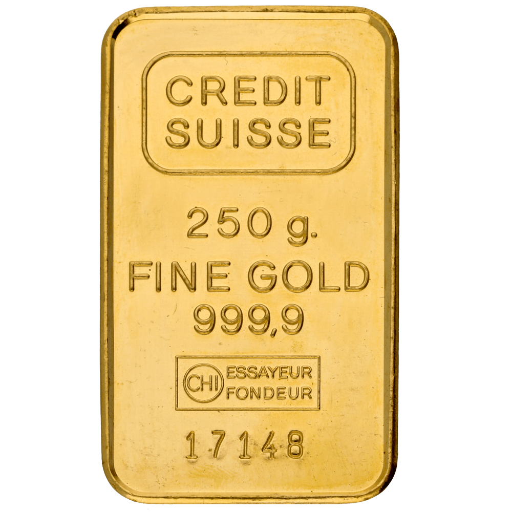 Lingot divers producteurs 250gr or