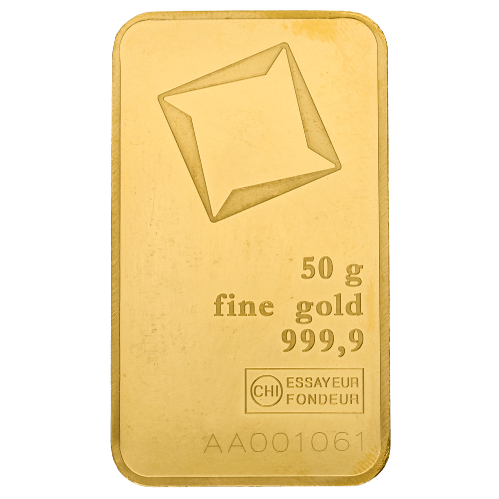 Lingot divers producteurs 50gr or