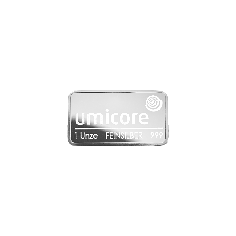 Lingot Umicore 31,1 gr argent