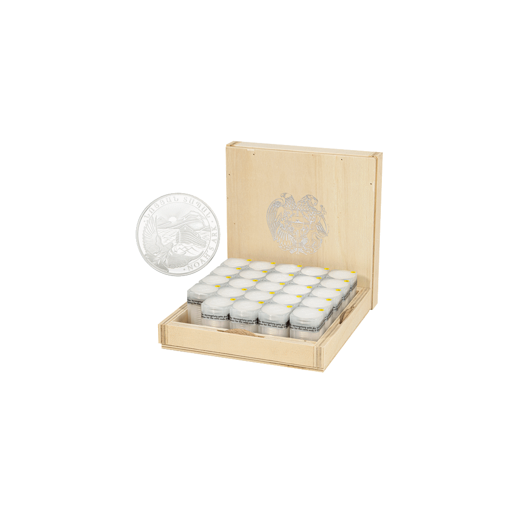 Monsterbox Arche de Noé 500 x 1 OZ argent diverses années