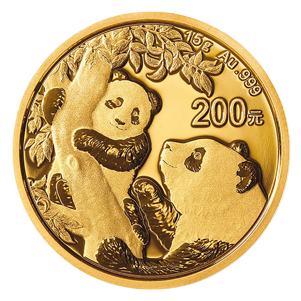 Panda 15gr or diverses années