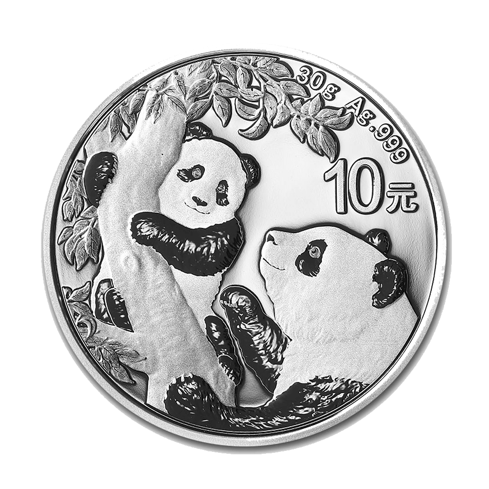 Panda 30gr argent diverses années