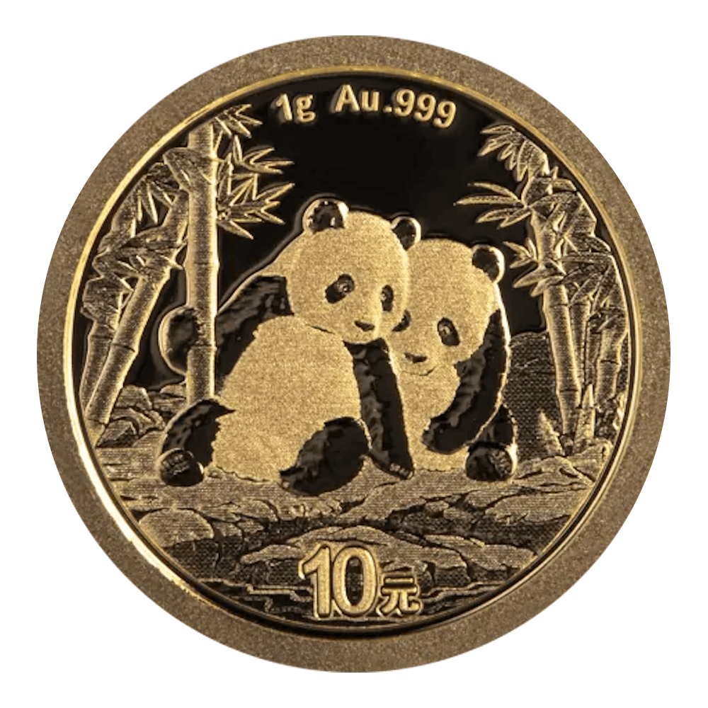 Panda en or 1gr 2026