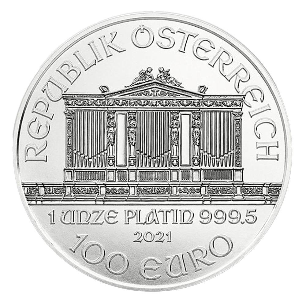 Philharmonique 1 OZ platine diverses années