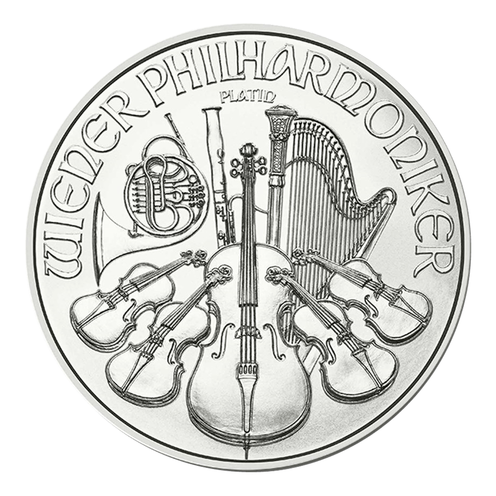 Pièce divers producteurs 1 OZ platine
