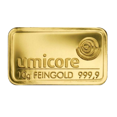 Vendre des lingots d'or