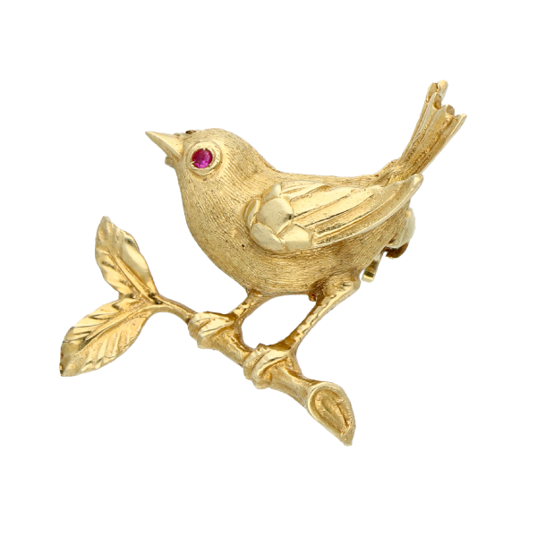 Vendre une broche en or