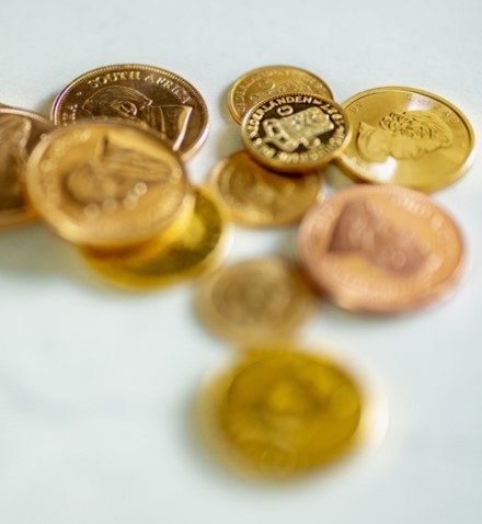 Valorisation des pièces d'or